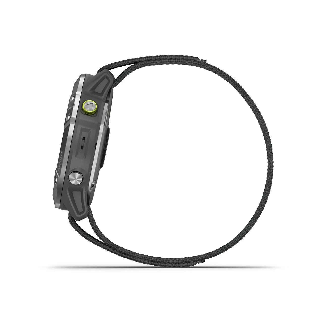 Garmin Enduro - Acier Avec (Bracelet Gris UltraFit Nylon) Gris – Image 2