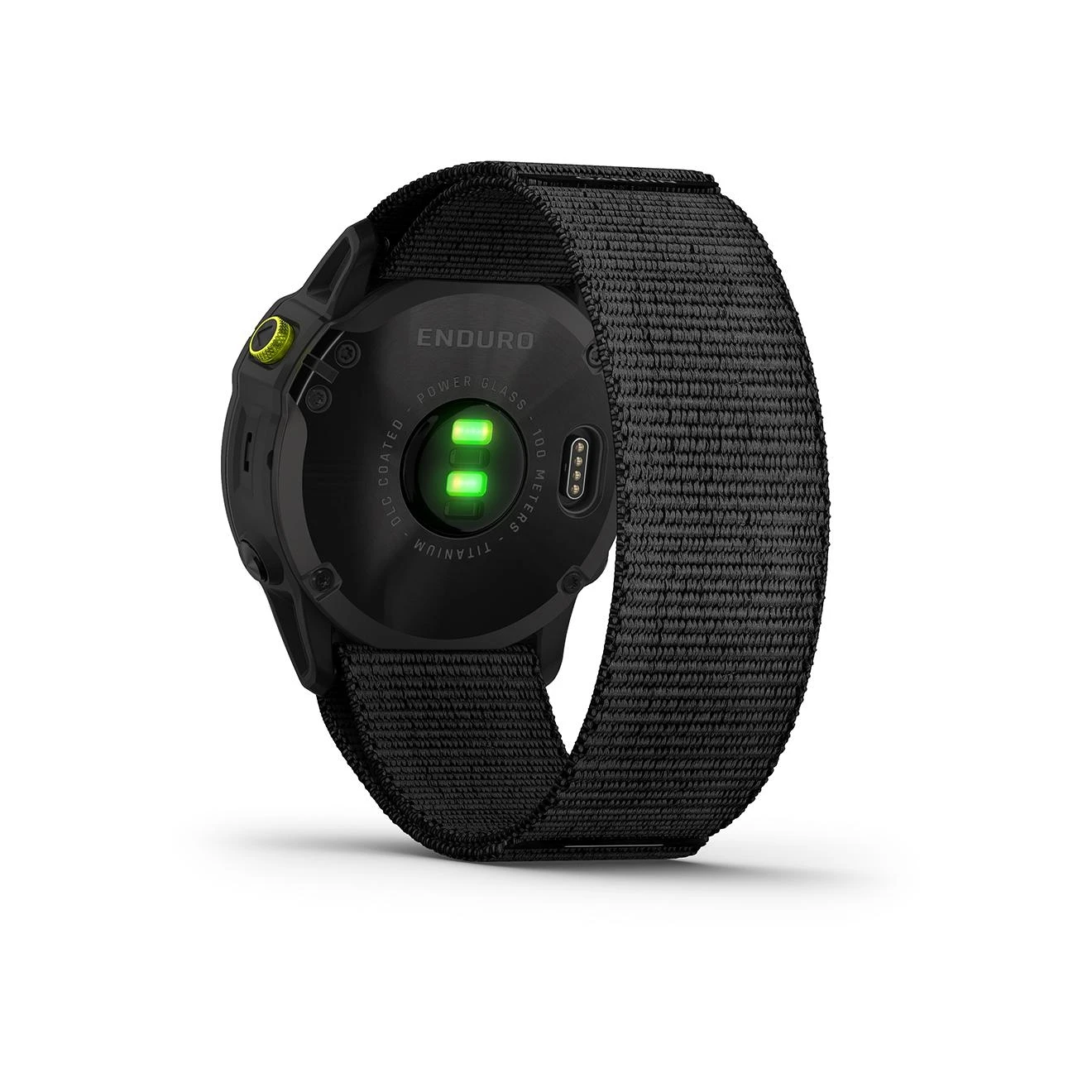 Garmin Enduro - Carbon Gray DLC Titanium Avec (Bracelet UltraFit Nylon) Noir – Image 3