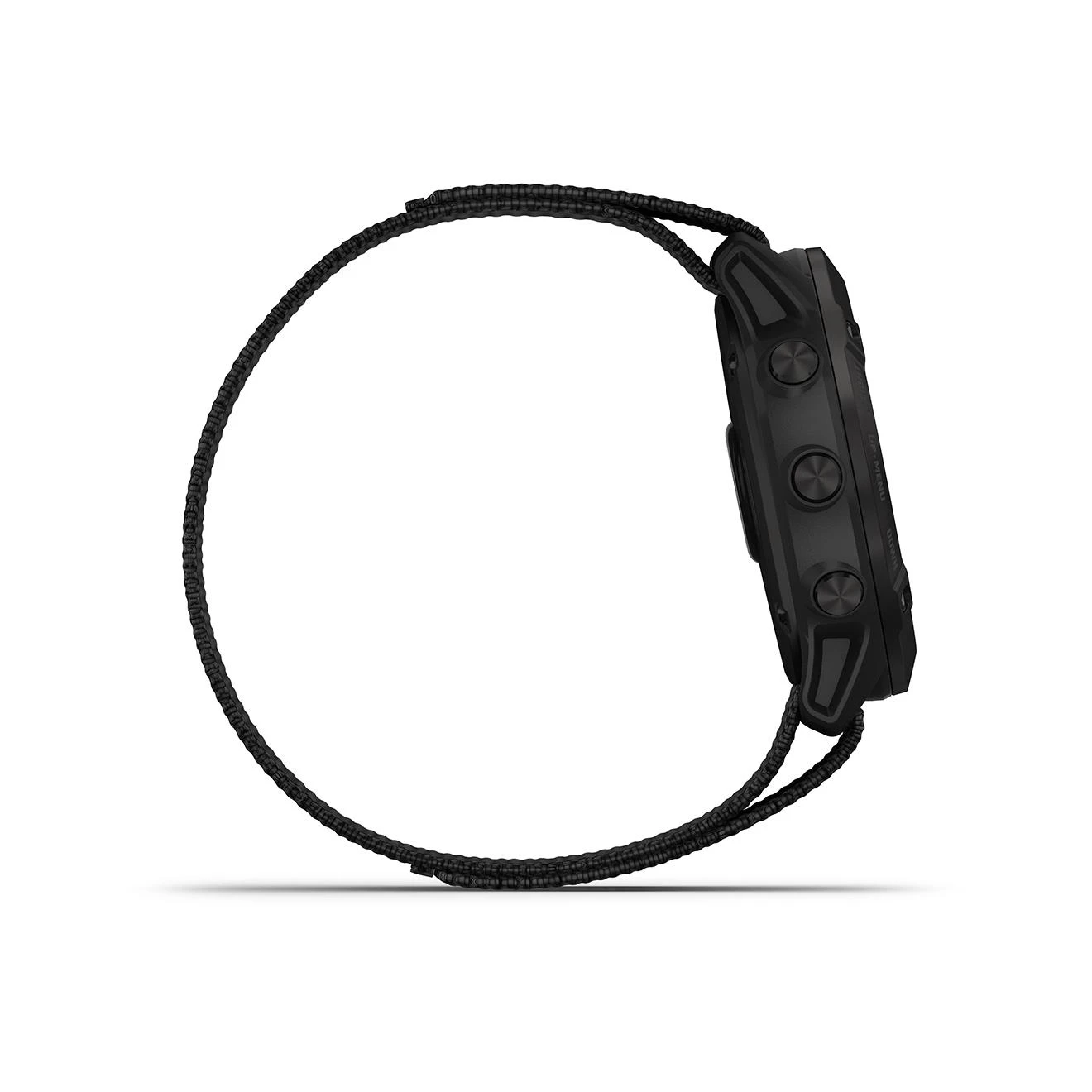 Garmin Enduro - Carbon Gray DLC Titanium Avec (Bracelet UltraFit Nylon) Noir – Image 4