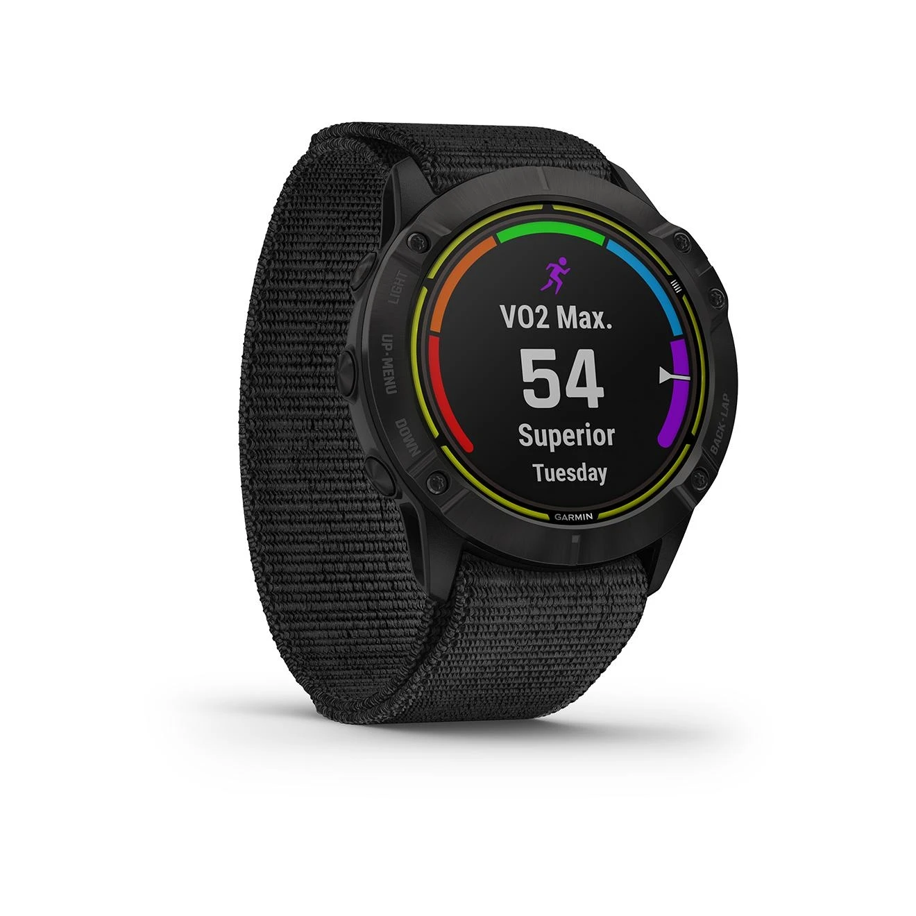 Garmin Enduro - Carbon Gray DLC Titanium Avec (Bracelet UltraFit Nylon) Noir – Image 6