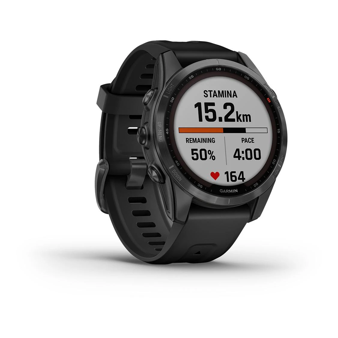 Garmin Fénix 7S Solar Gray (Bracelet Noir) Gris – Image 10