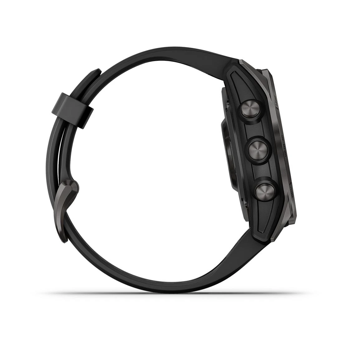 Garmin Fénix 7S Sapphire Solar Titane Carbon Gray DLC (Bracelet Noir) Gris – Image 8