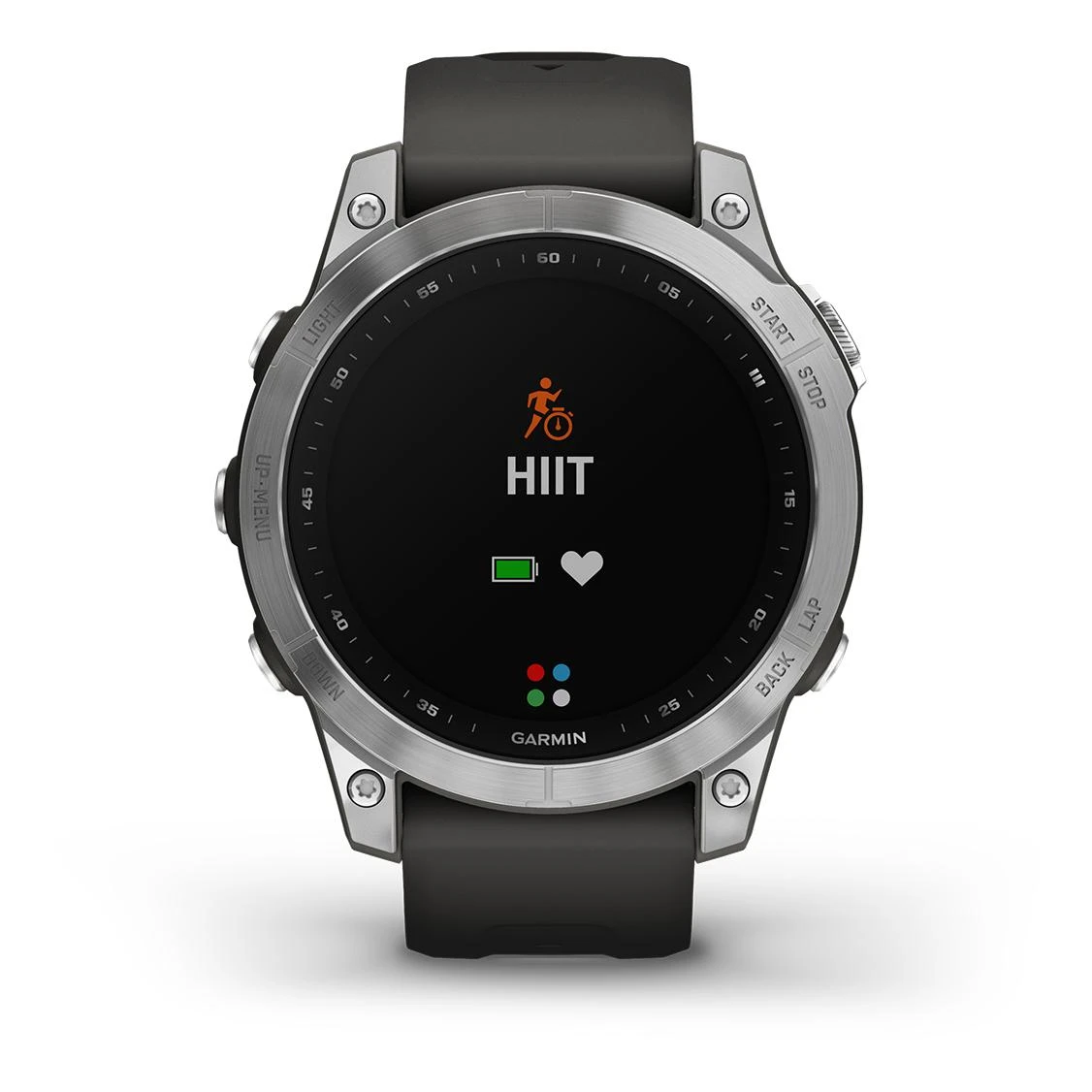 Garmin Fénix 7 Silver (Bracelet Gris) Argenté – Image 12