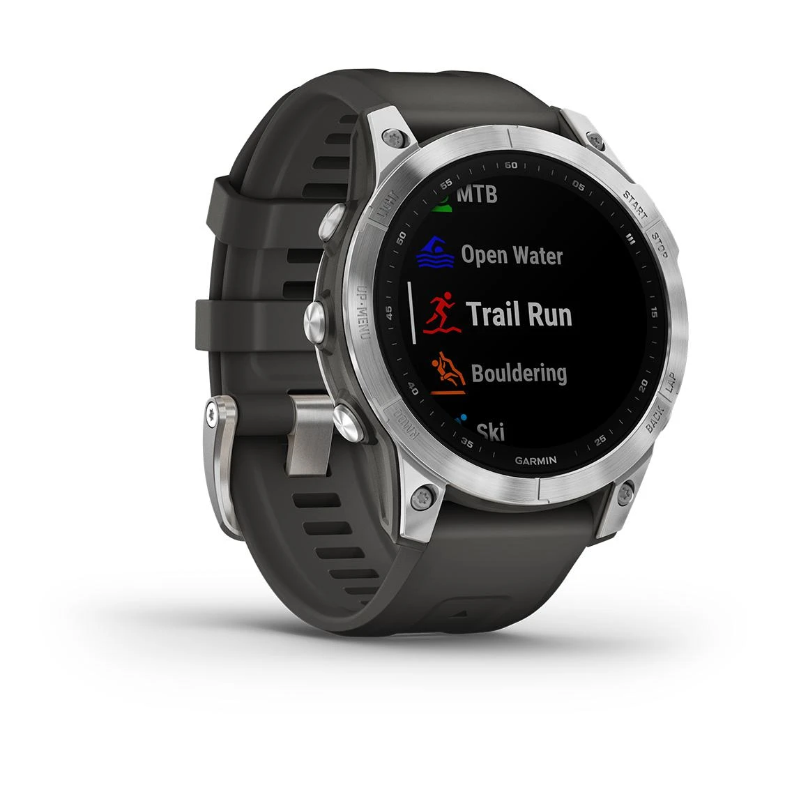 Garmin Fénix 7 Silver (Bracelet Gris) Argenté – Image 13