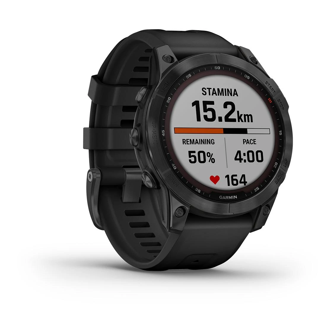 Garmin Fénix 7 Solar Gray (Bracelet Noir) Anthracite – Image 13