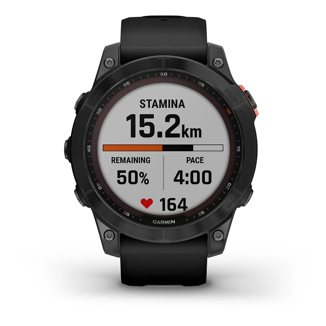 Garmin Fénix 7 Solar Gray (Bracelet Noir) Anthracite – Image 6