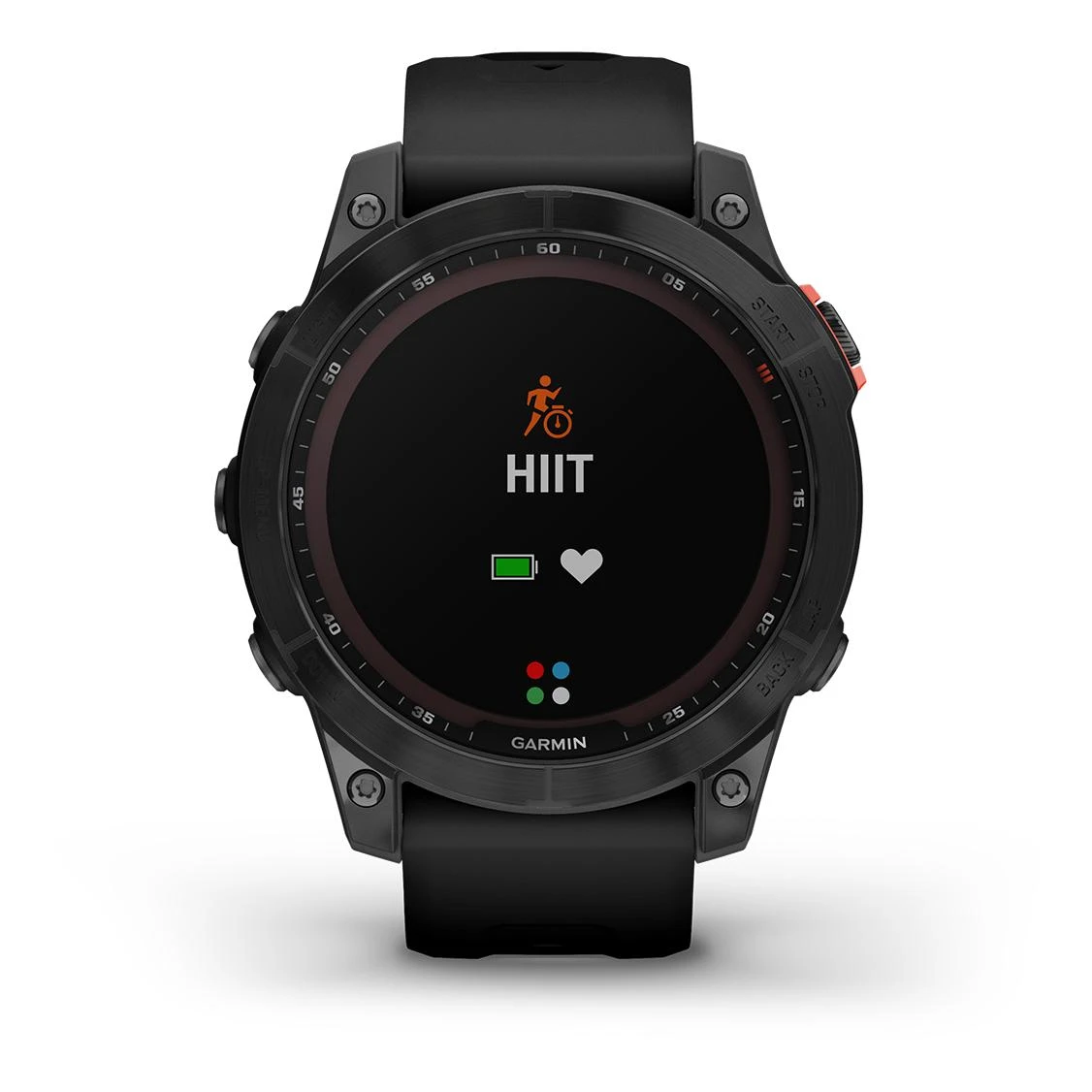 Garmin Fénix 7 Solar Gray (Bracelet Noir) Anthracite – Image 8