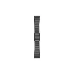 Garmin Bracelet Gray En Titane Et Carbone Amorphe QuickFit 26mm Fénix 5X / Gris