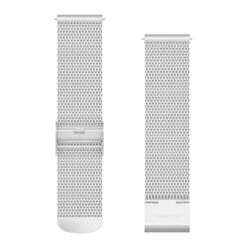 Garmin Bracelet Quick Release/ 20mm/ Maille Milanaise/ Silver Argenté