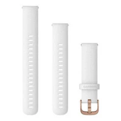 Garmin Bracelet Quick Release/ 18mm/ Silicone/ Blanc Blanc