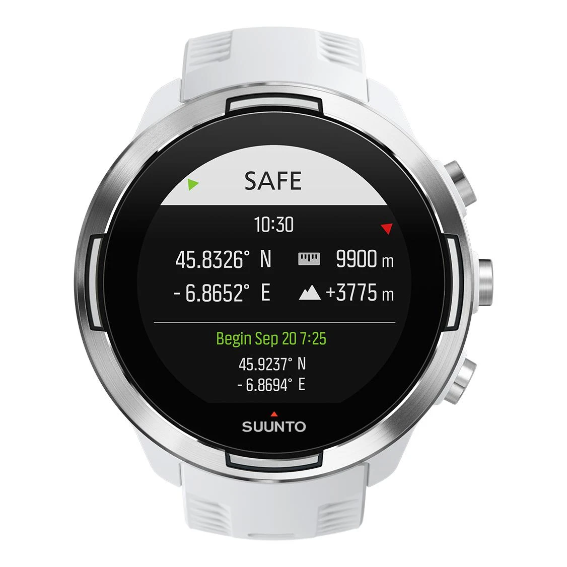 Suunto Suunto 9 Baro White HR Belt Blanc – Image 4