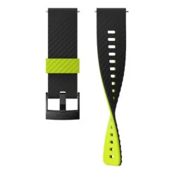 Suunto Bracelet Suunto 24mm Urb3 Silicon Black Lime Noir