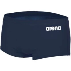 Arena Team Swim Low Waist Short Solid Homme Bleu Marine