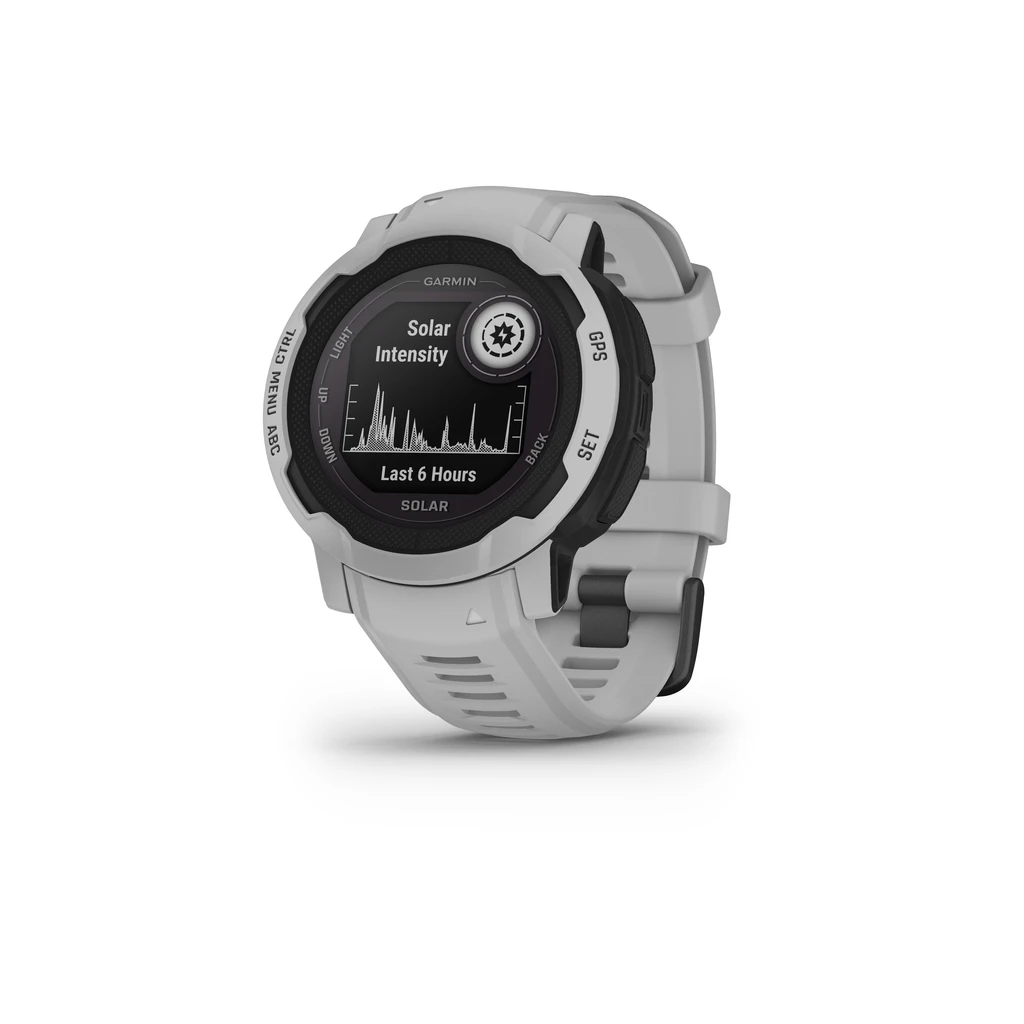 Garmin Instinct 2 Solar Grise Gris Clair – Image 6