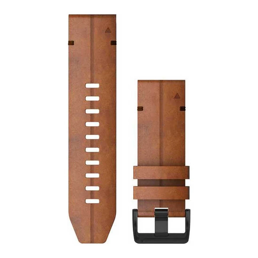 Garmin Chestnut Leather - Quick Fit - 26mm - Fenix 3 - Fenix 5X/5X Plus /Fe