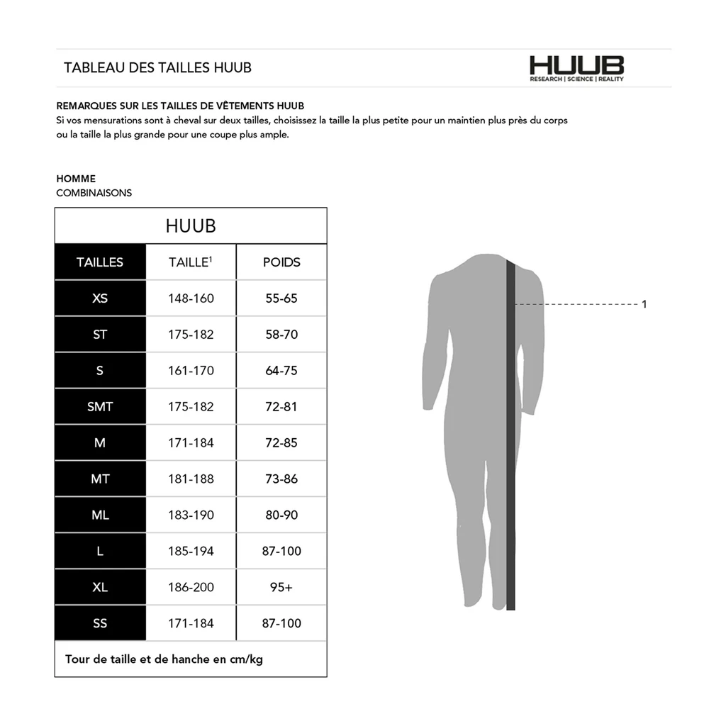 Huub Core Tri Top Homme Blanc – Image 3