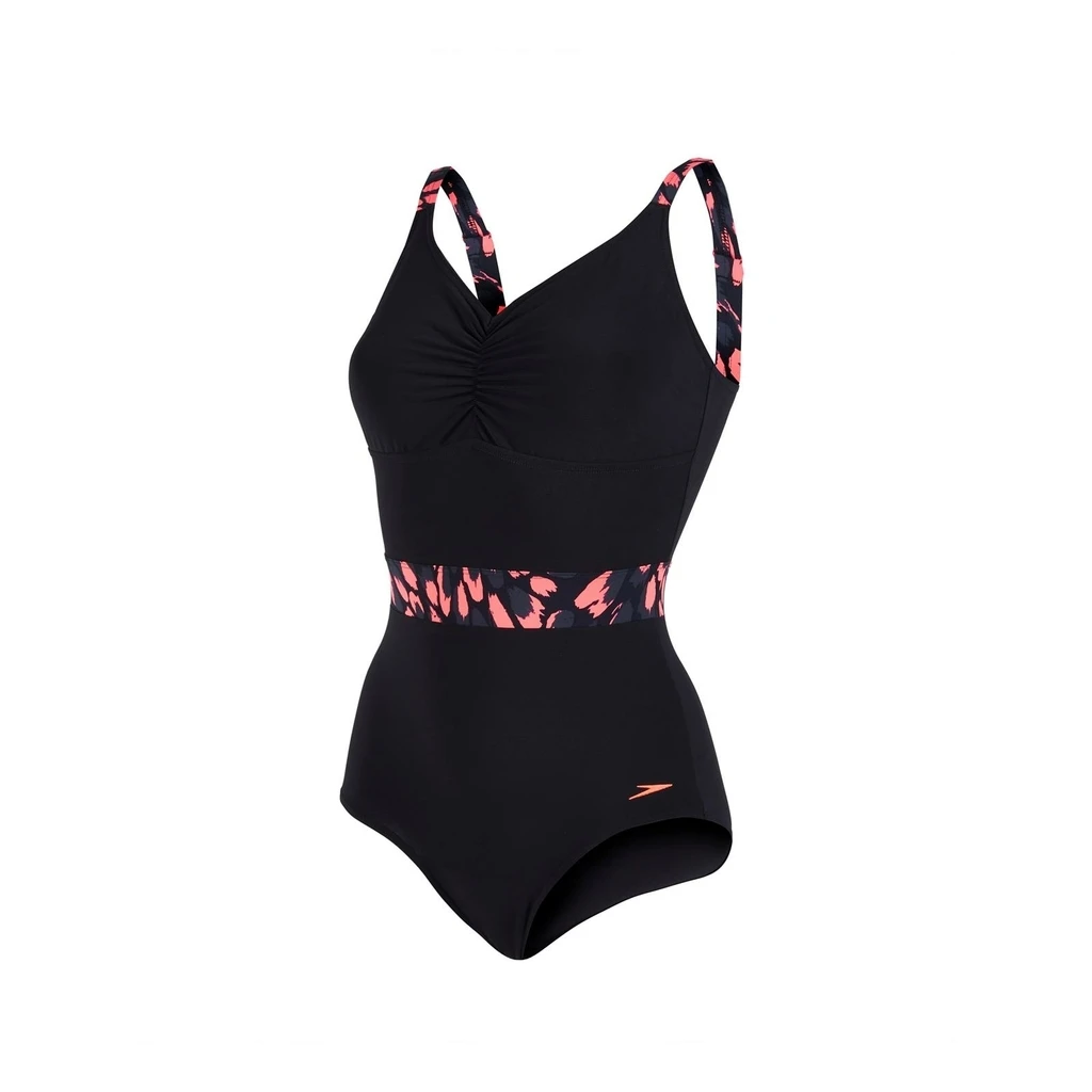 Speedo Crystalshine 1 Piece Femme Noir