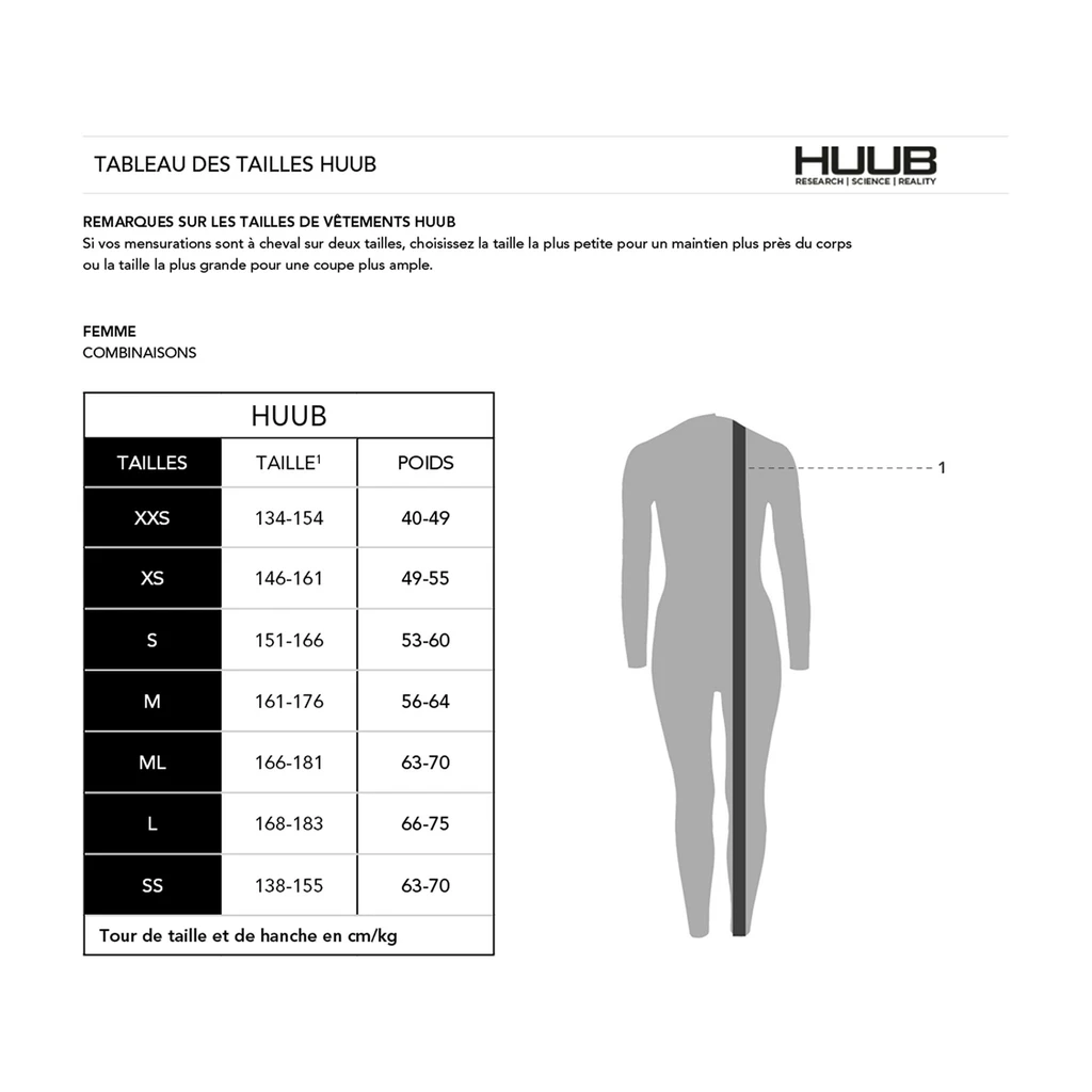 Huub Essential Tri Short Femme Noir – Image 3