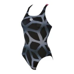 Arena Spider Swim Pro Back One Piece Femme Noir