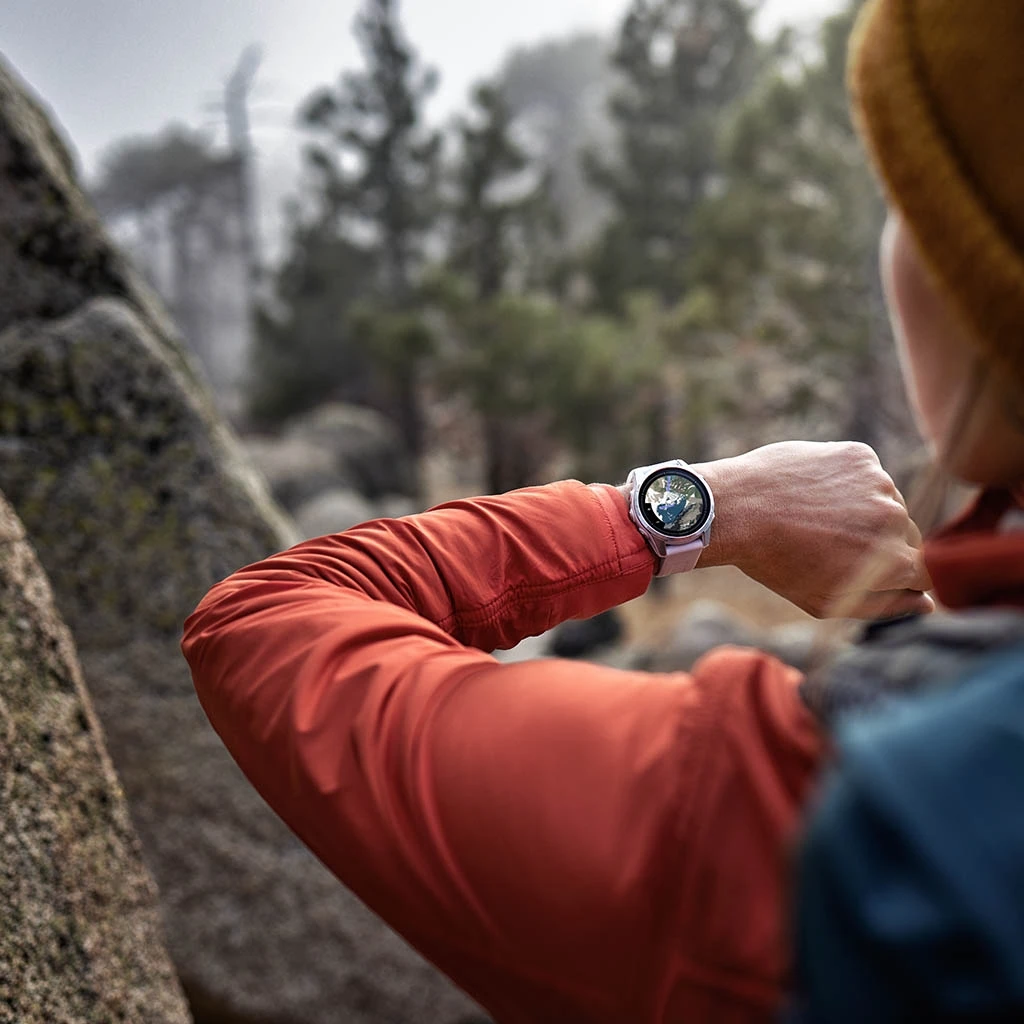 Garmin Epix Pro Gen.2 47mm Sapphire Titane Silver (Bracelet Blanc) Blanc – Image 12