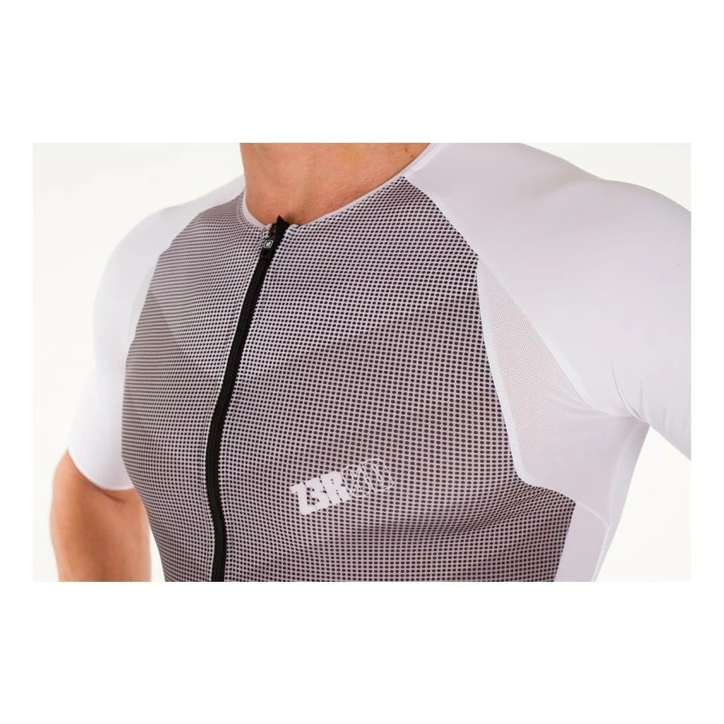 Zerod Racer TTSinglet Homme Gris – Image 3