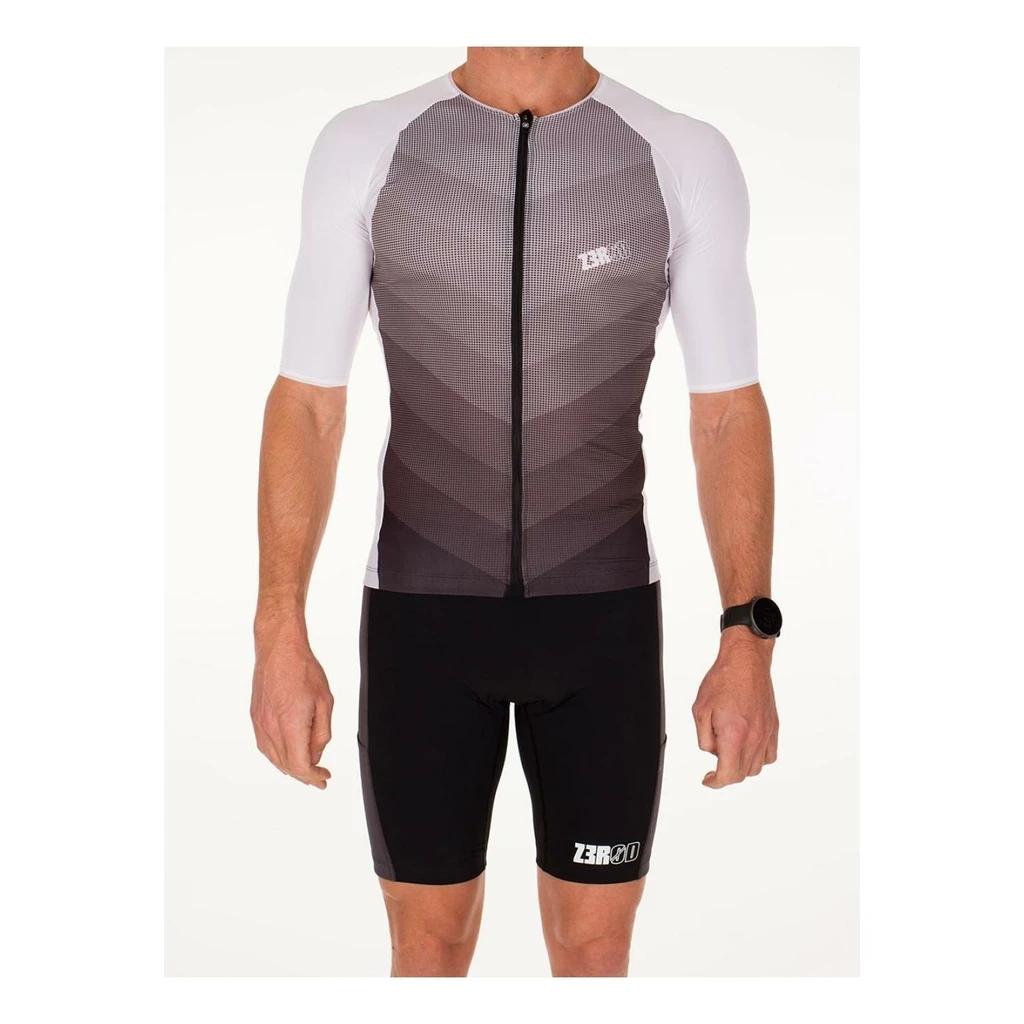 Zerod Racer TTSinglet Homme Gris – Image 6