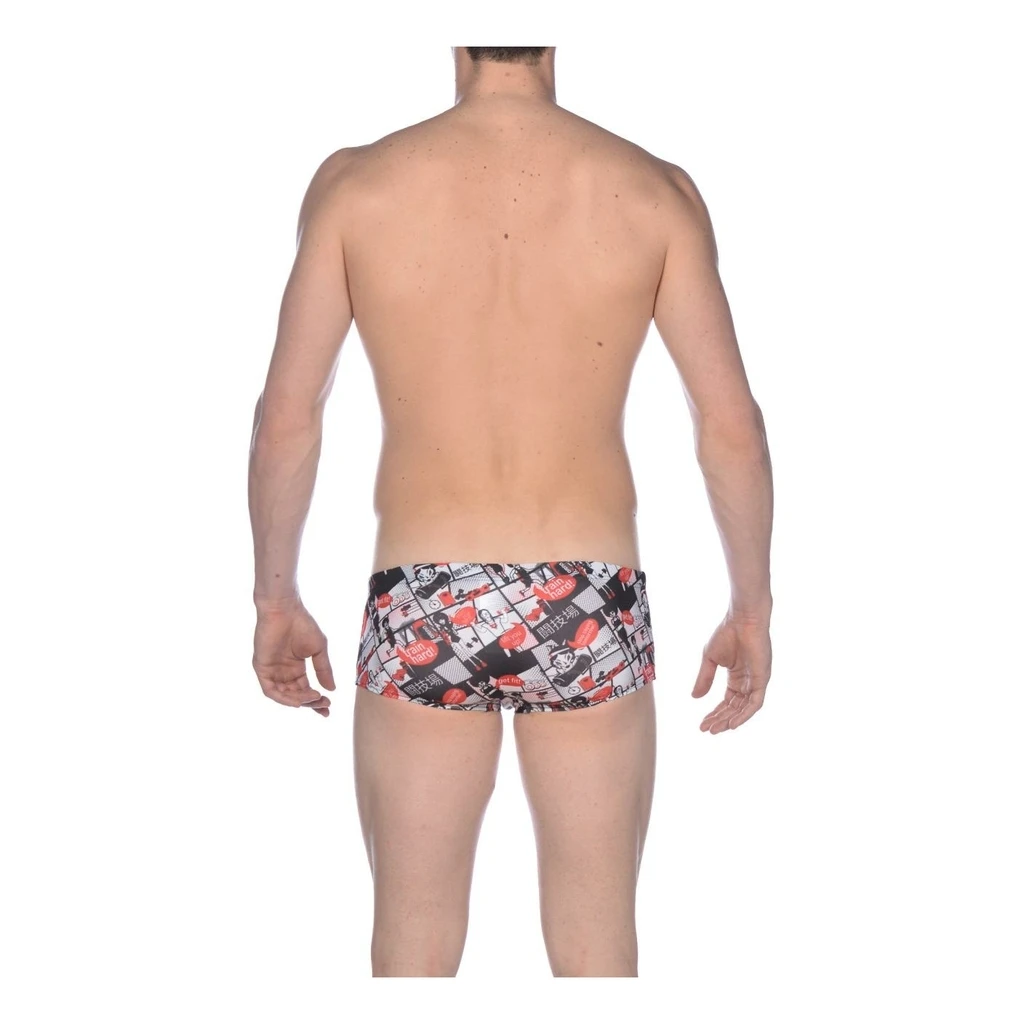 Arena Comics Race Low Waist Short Homme Noir – Image 2