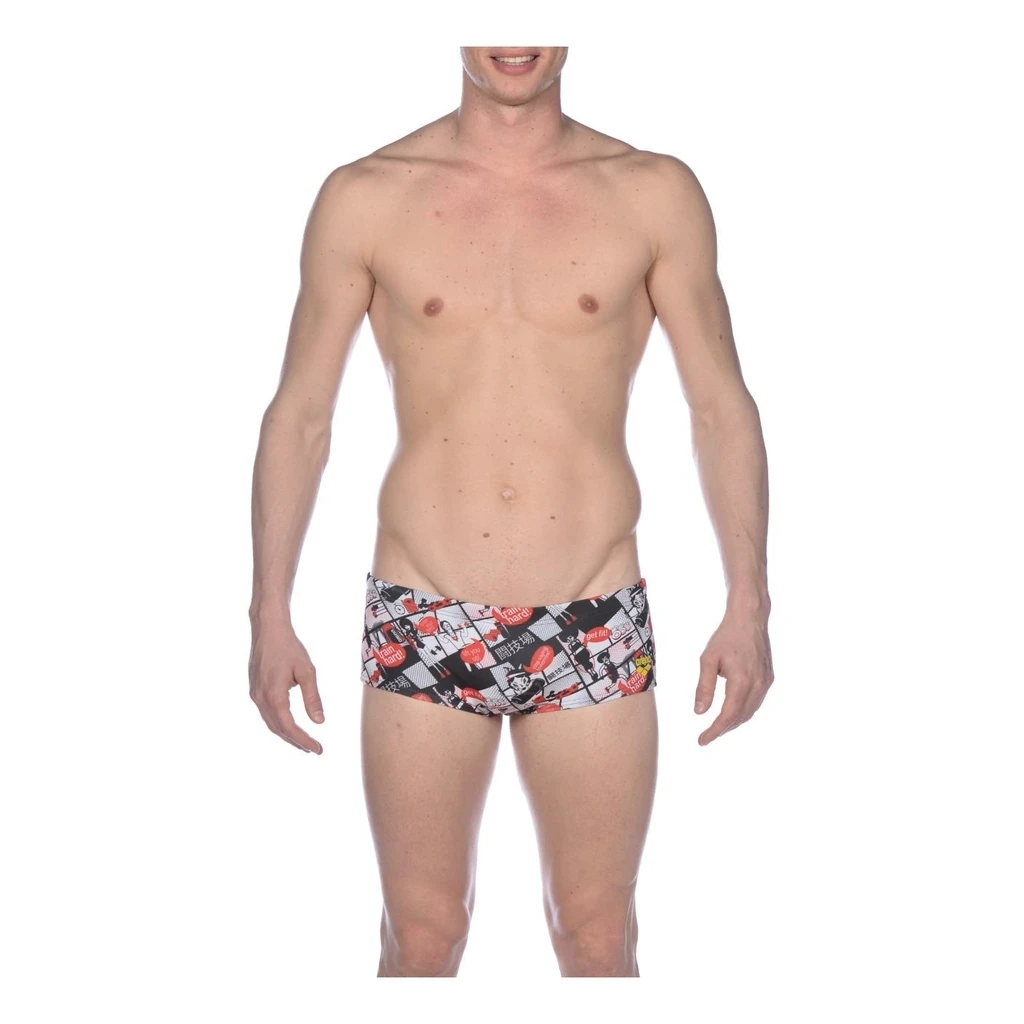 Arena Comics Race Low Waist Short Homme Noir – Image 3