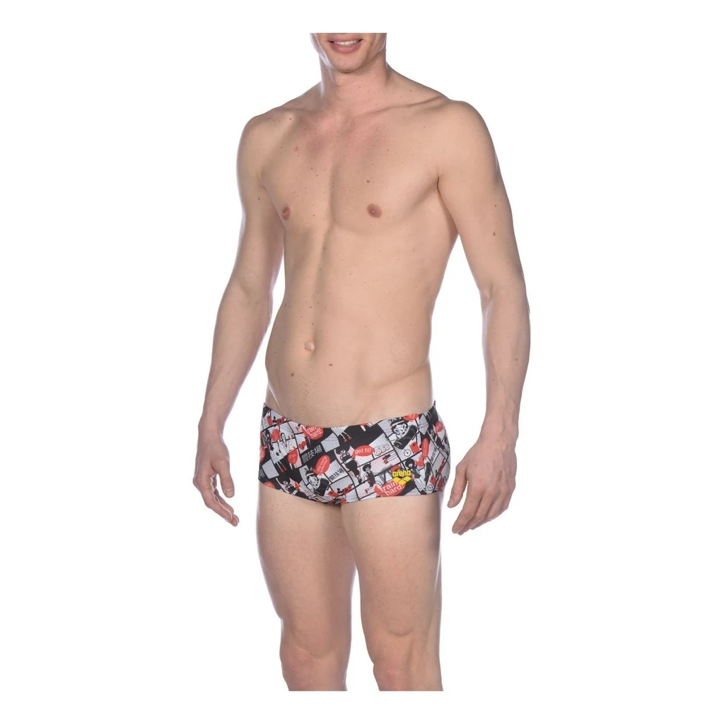 Arena Comics Race Low Waist Short Homme Noir – Image 4