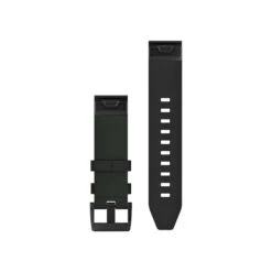 Garmin Bracelet Cuir Noir QuickFit 22mm Fénix 5 / 5 Plus Noir