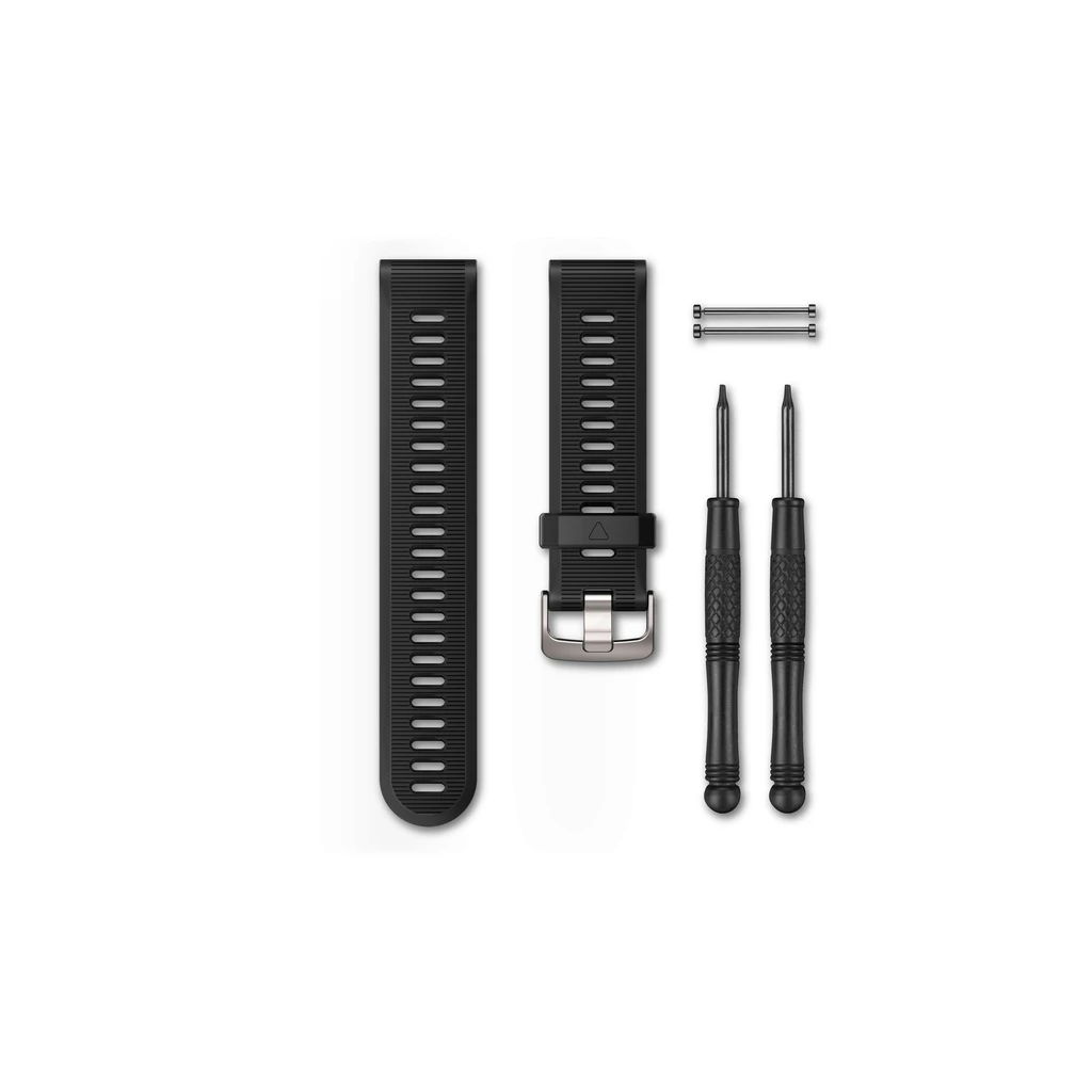 Garmin Bracelet Silicone Noir - 22mm - Forerunner 935 Noir