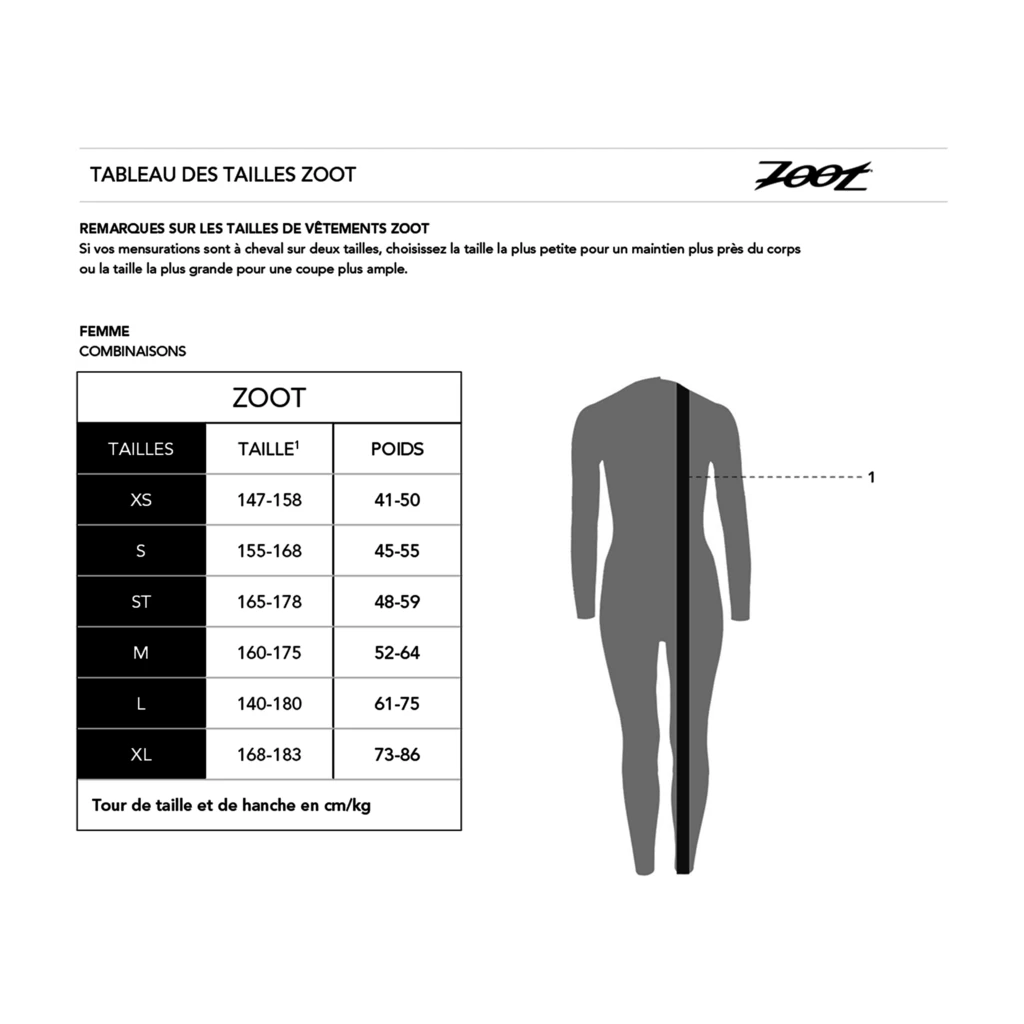 Zoot Z Force 3.0 Wetzoot Femme – Image 3