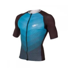 Zerod Racer TTsinglet Homme Bleu Ciel