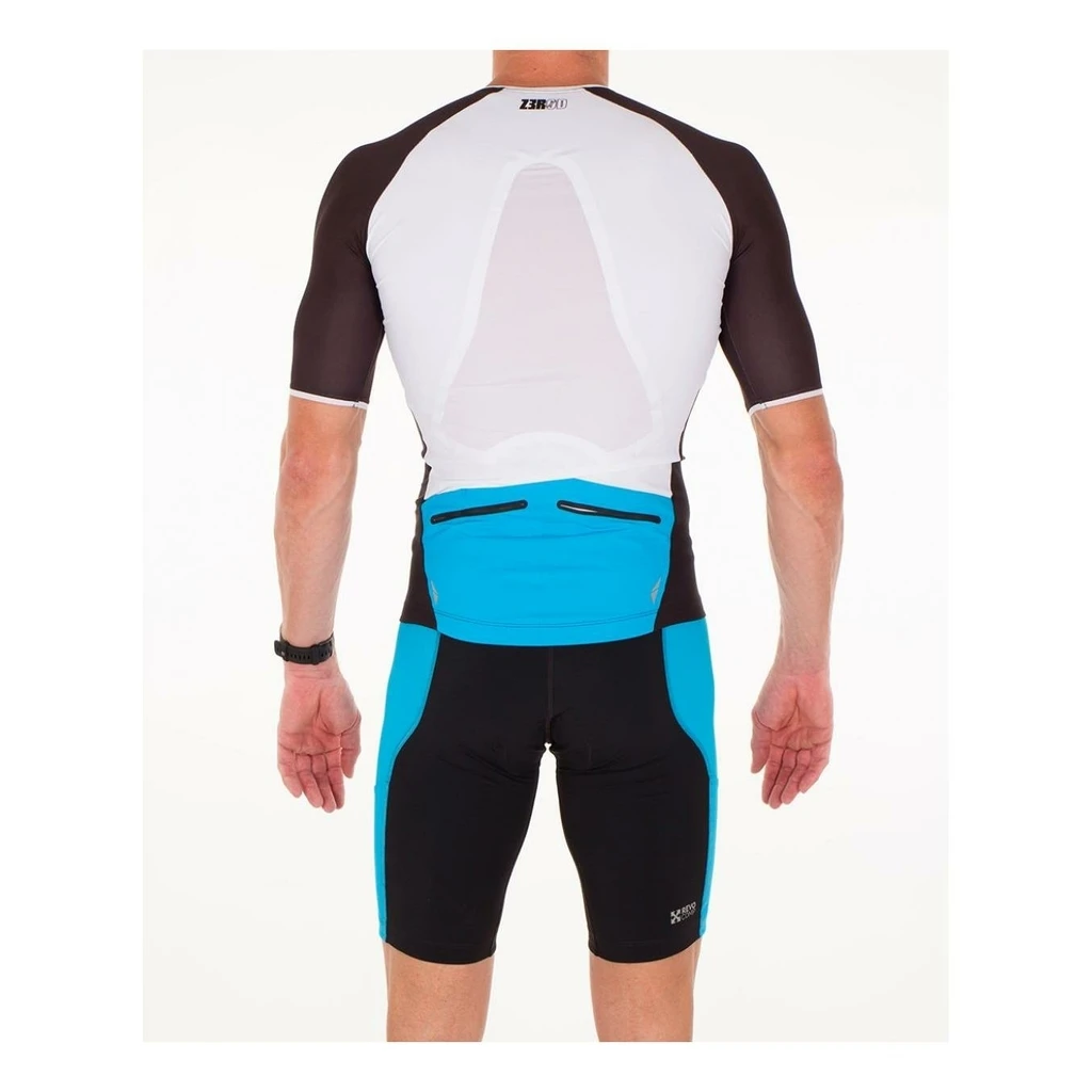 Zerod Racer TTsinglet Homme Bleu Ciel – Image 7
