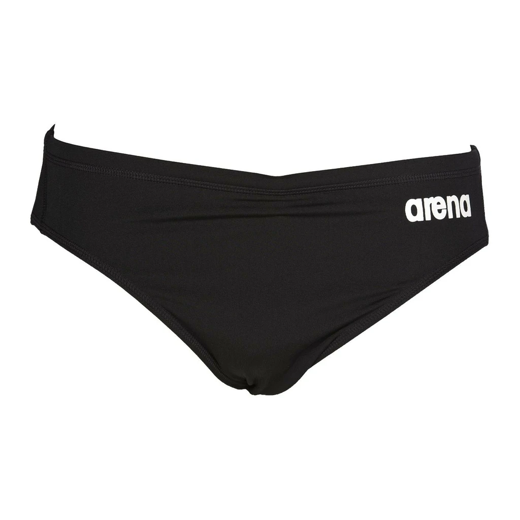 Arena Solid Brief Homme Noir – Image 2