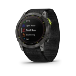 Garmin Enduro 2 Sapphire Solar Titane Carbon Gray DLC Avec Bracelet Nylon Ult