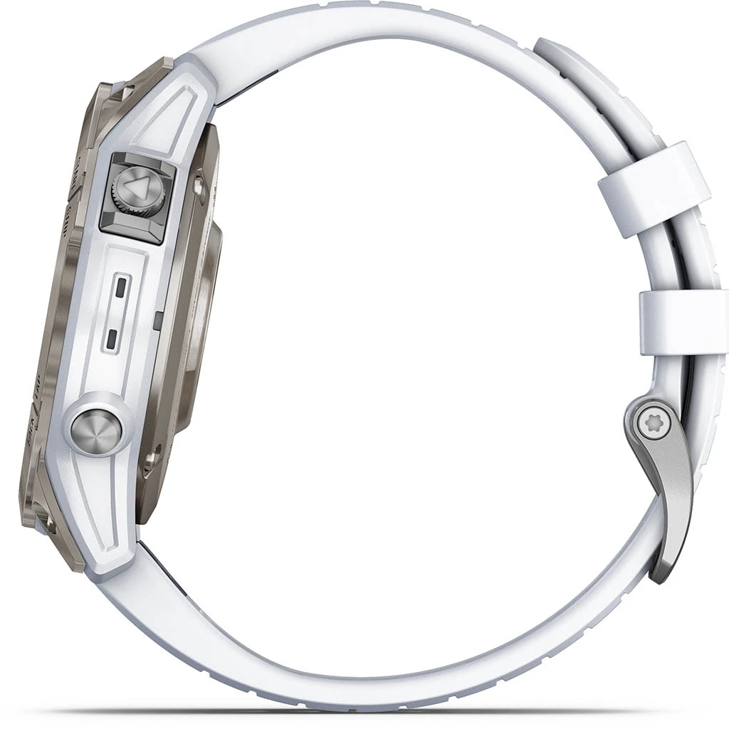 Garmin Epix Pro Gen.2 47mm Sapphire Titane Silver (Bracelet Blanc) Blanc – Image 11