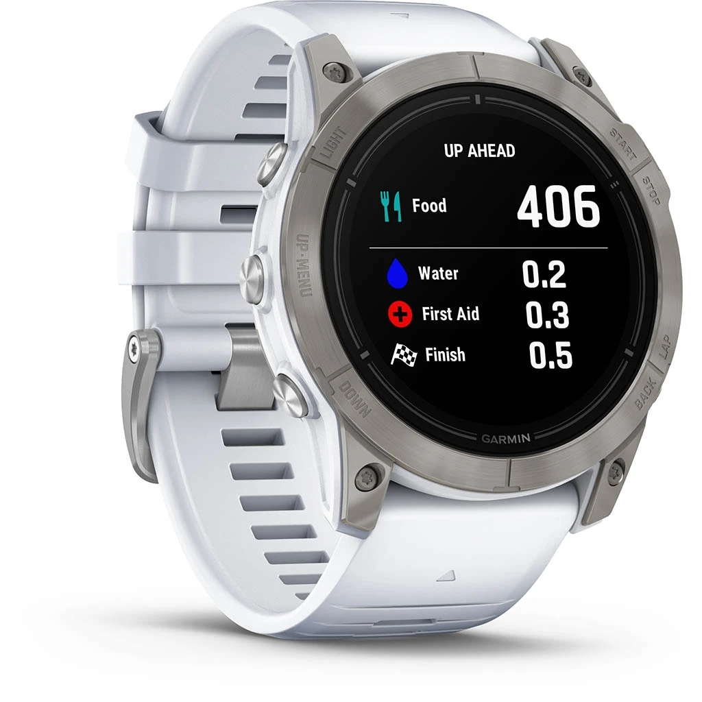 Garmin Epix Pro Gen.2 51mm Sapphire Titane Silver (Bracelet Blanc) Blanc – Image 9