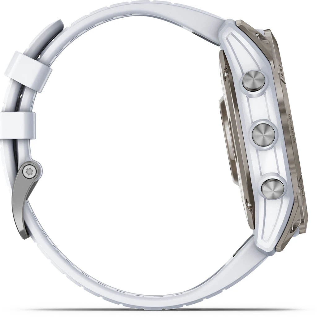 Garmin Epix Pro Gen.2 51mm Sapphire Titane Silver (Bracelet Blanc) Blanc – Image 14