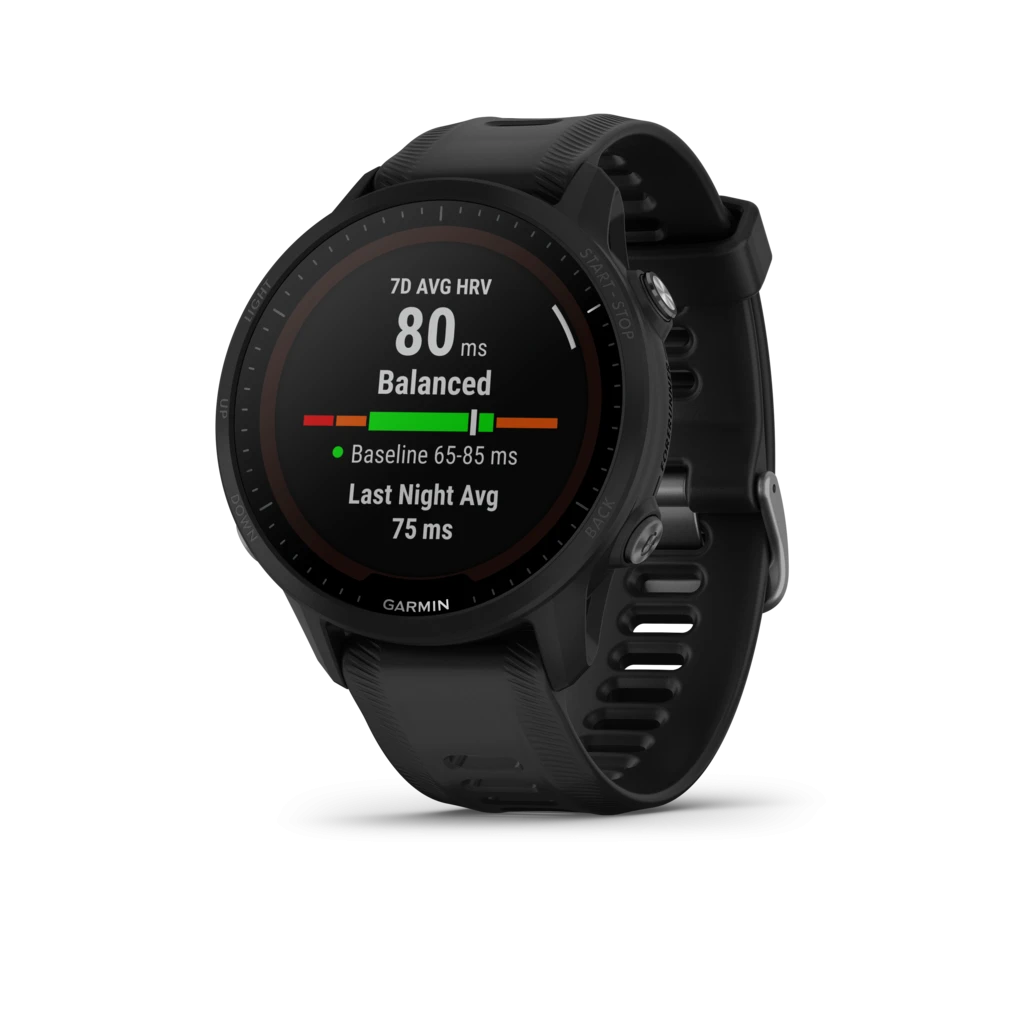 Garmin Forerunner 955 Solar Noire Noir – Image 2