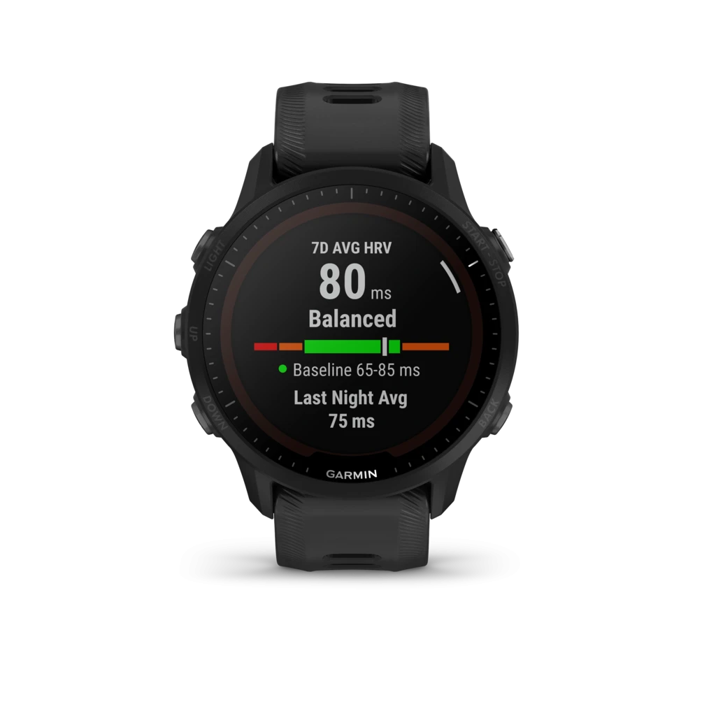 Garmin Forerunner 955 Solar Noire Noir – Image 5