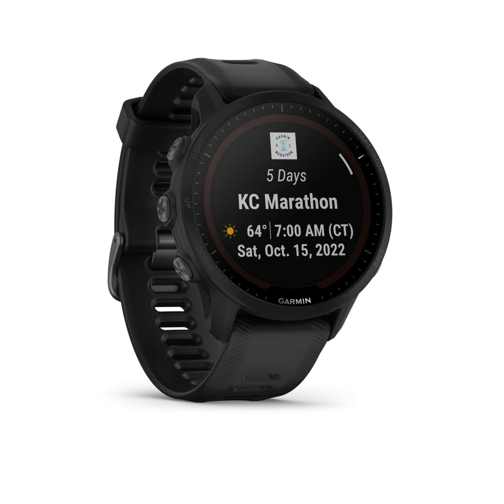 Garmin Forerunner 955 Solar Noire Noir – Image 10