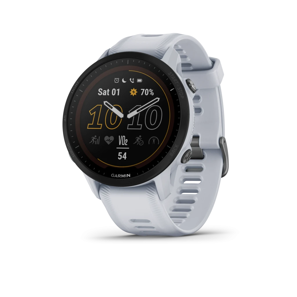 Garmin Forerunner 955 Solar Blanche Blanc