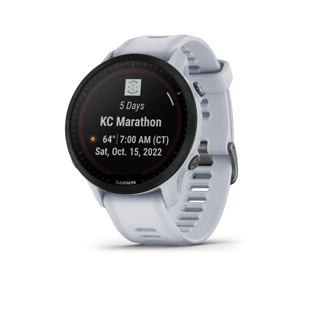 Garmin Forerunner 955 Solar Blanche Blanc – Image 3