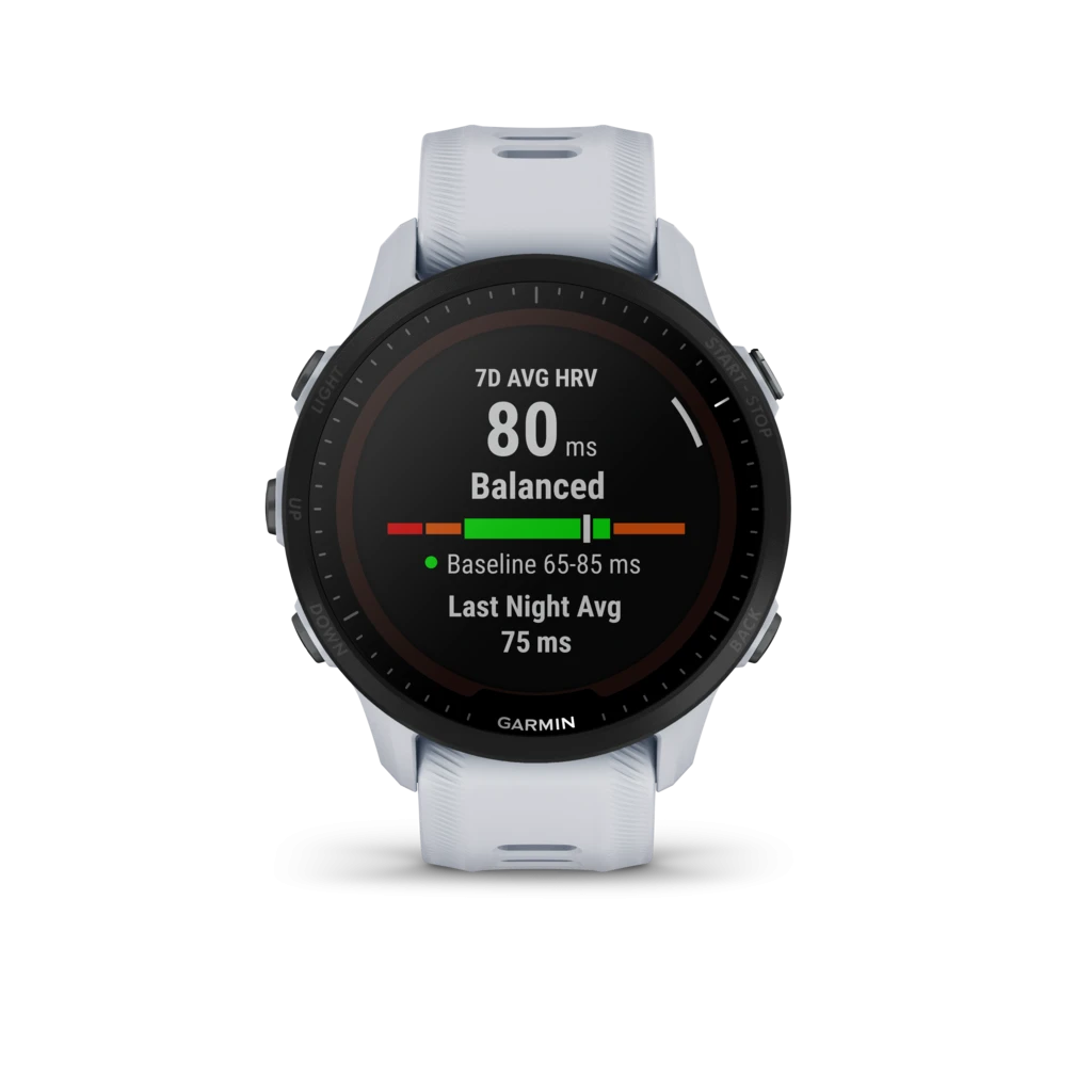 Garmin Forerunner 955 Solar Blanche Blanc – Image 6