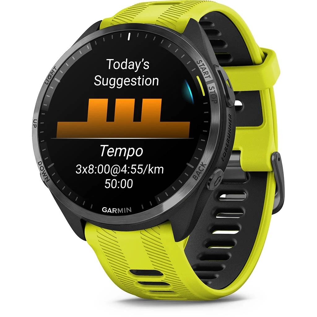 Garmin Forerunner 965 Amp Yellow Jaune – Image 2