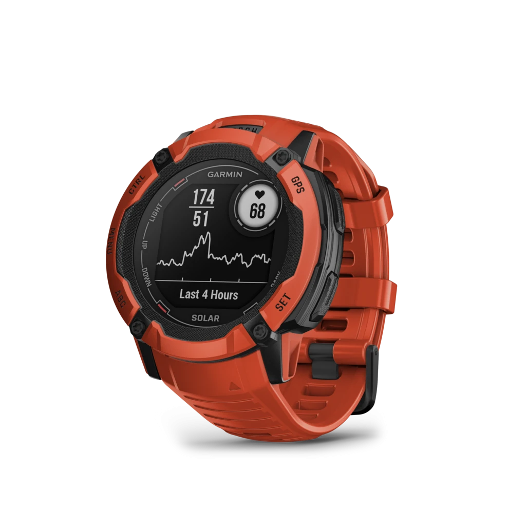Garmin Instinct 2X Solar Rouge Rouge – Image 5