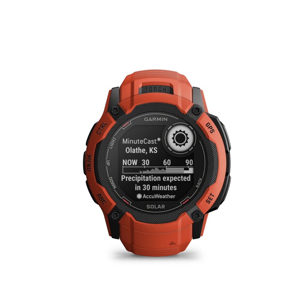 Garmin Instinct 2X Solar Rouge Rouge – Image 17