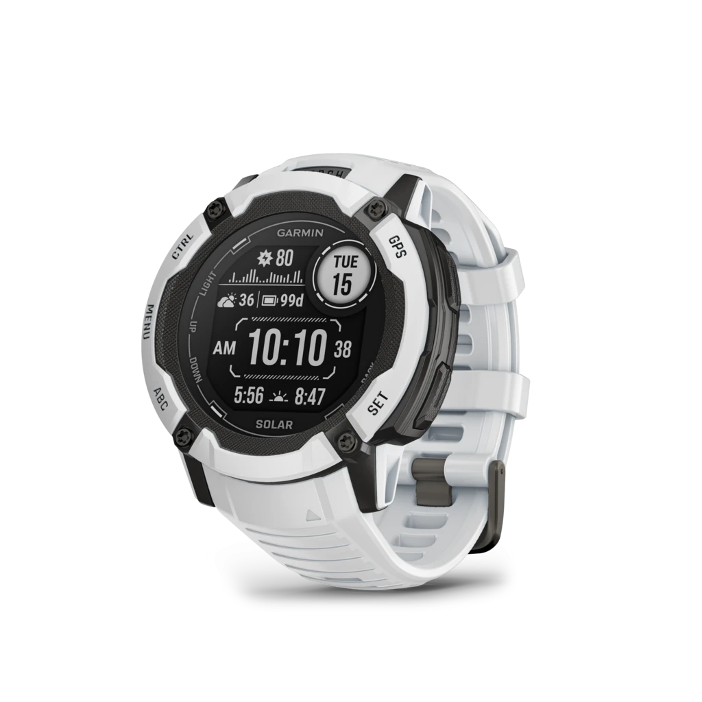 Garmin Instinct 2X Solar Blanche Blanc – Image 10
