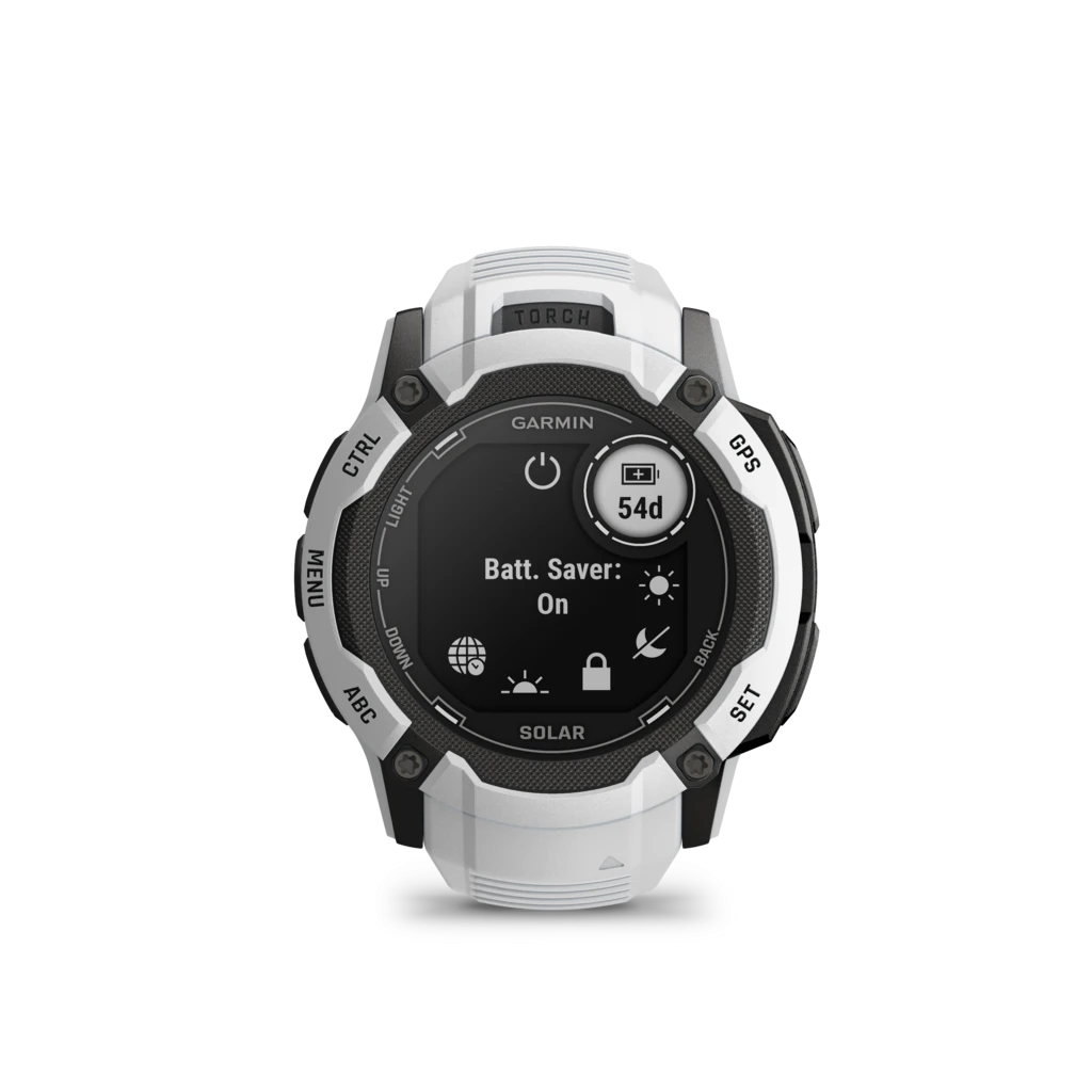 Garmin Instinct 2X Solar Blanche Blanc – Image 20